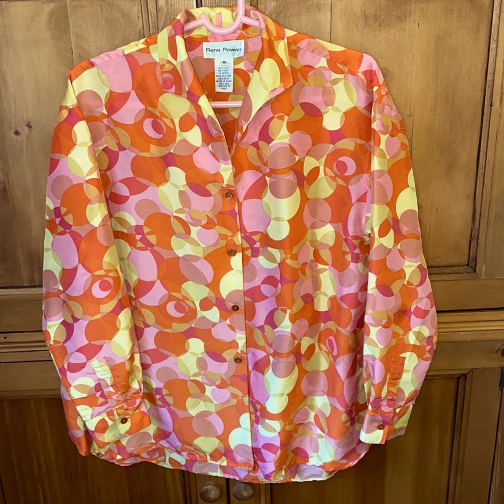 Pink Silk Blouse